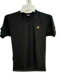 T-shirt de algodón negro