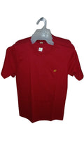 T-shirt de algodón rojo