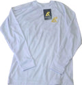 T-shirt sport blanco manga larga